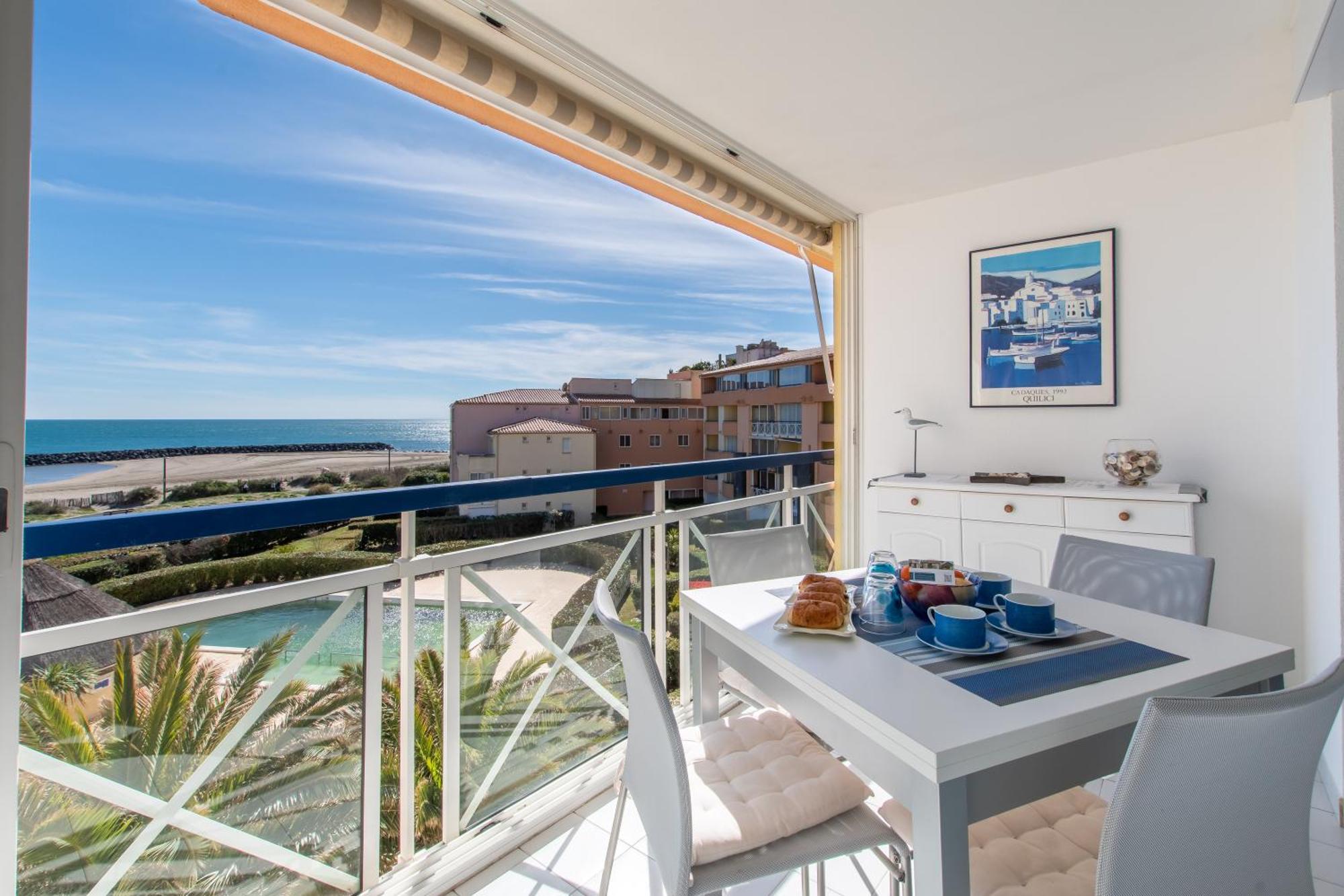 L'evasion Bleue * Wifi * Bord De * Piscine * Apartment Agde